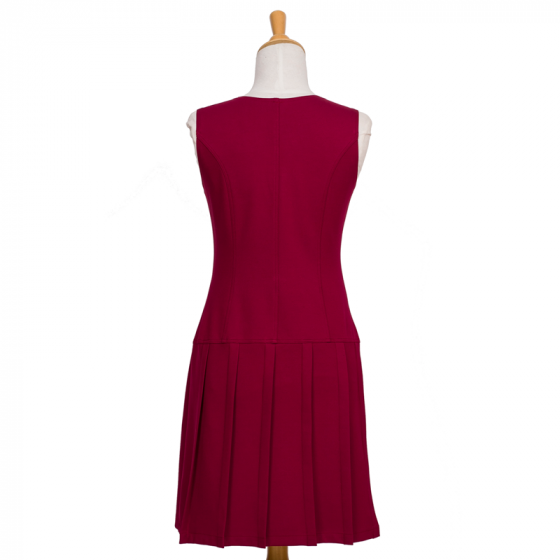 Robe essentielle Bordeaux