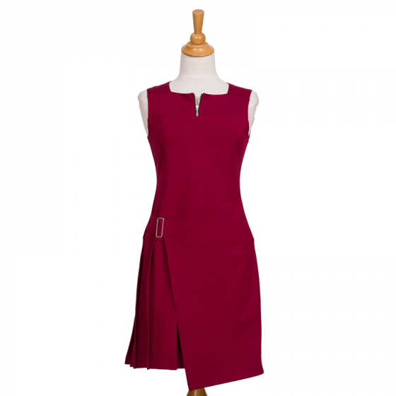 Robe essentielle Bordeaux