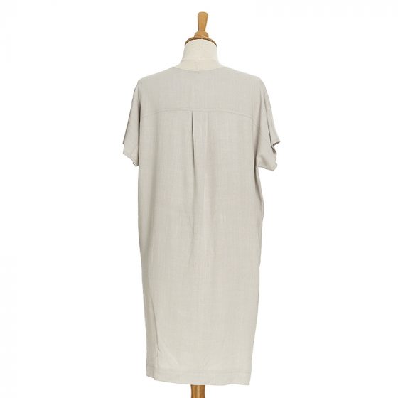 Light gray ''Florentine'' dress