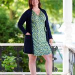 Navy ''Pétunia'' vest