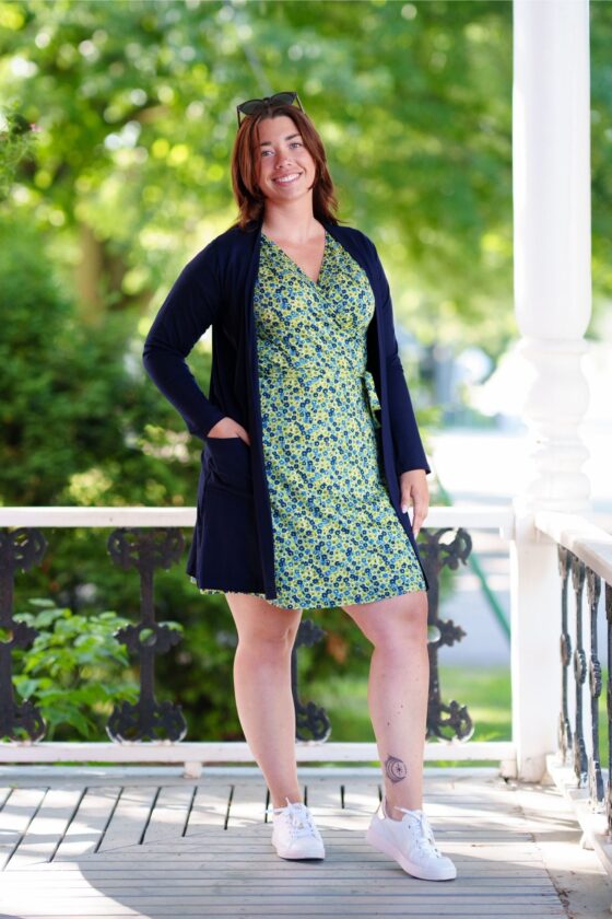 Navy ''Pétunia'' vest