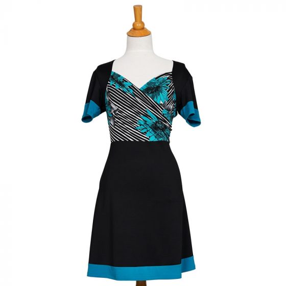 Robe Sylvie Turquoise