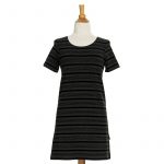 Coal & black ''Camomille'' tunic-dress