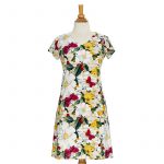 Robe Violette papillons
