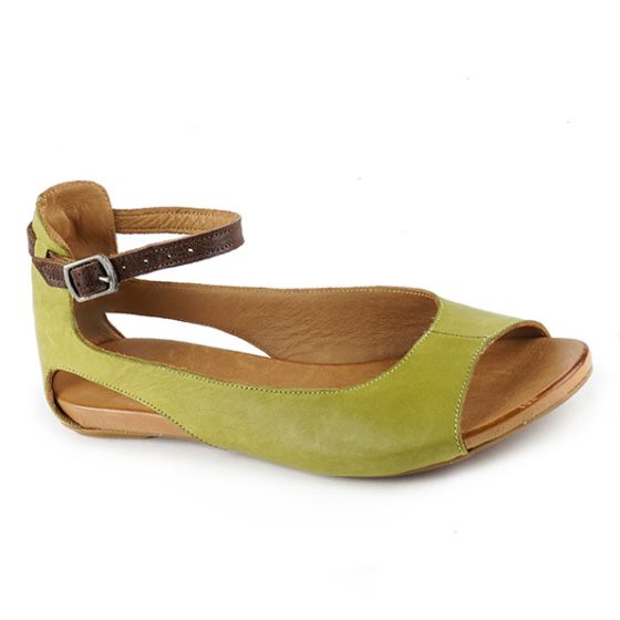 Donna green sandals