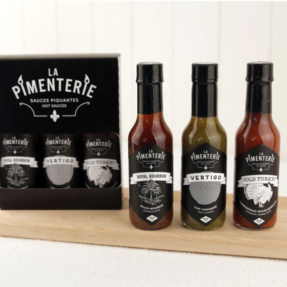 Trio de sauces piquantes
