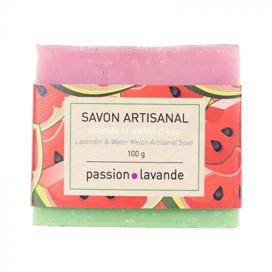Lavender & watermelon soap
