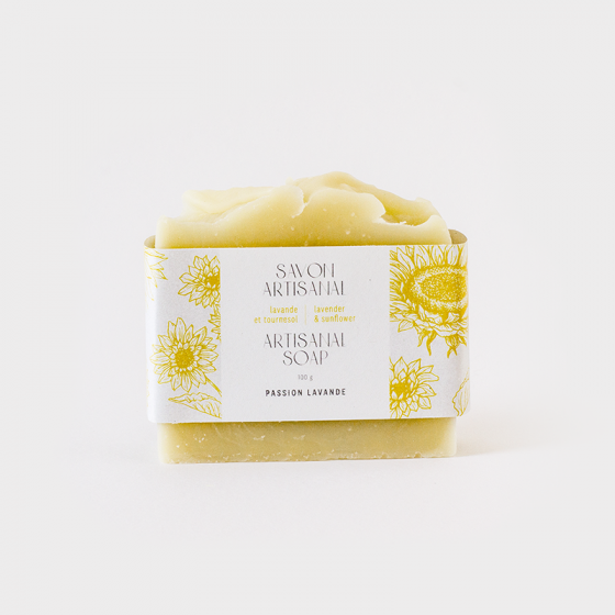 Savon lavande et tournesol