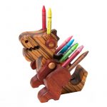 Spinosaurus baby - Wax crayon holder