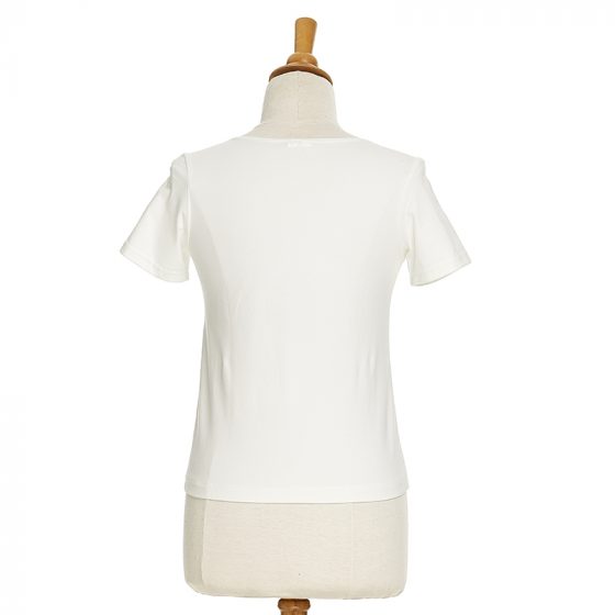 White ''Camélia'' T-shirt