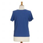 T-shirt Camélia bleu