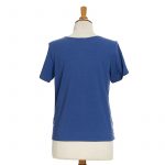 Blue ''Camélia'' T-shirt