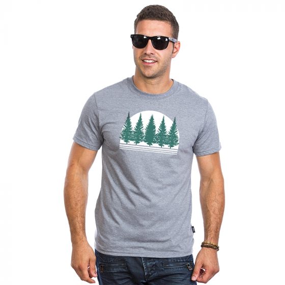 T-shirt forêt boréale