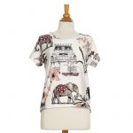 Elephants Myosotis T-shirt