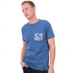 T-shirt Samuel bleu