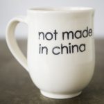Tasse Not made in China ronde