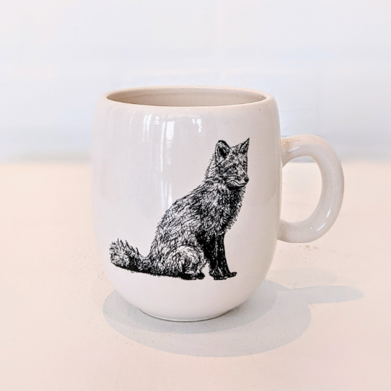 Tasse moyenne renard