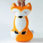 Coussin peluche Tulka le renard