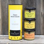 Trio de moutardes fines