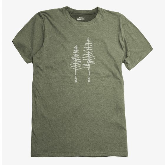 T-shirt deux arbres