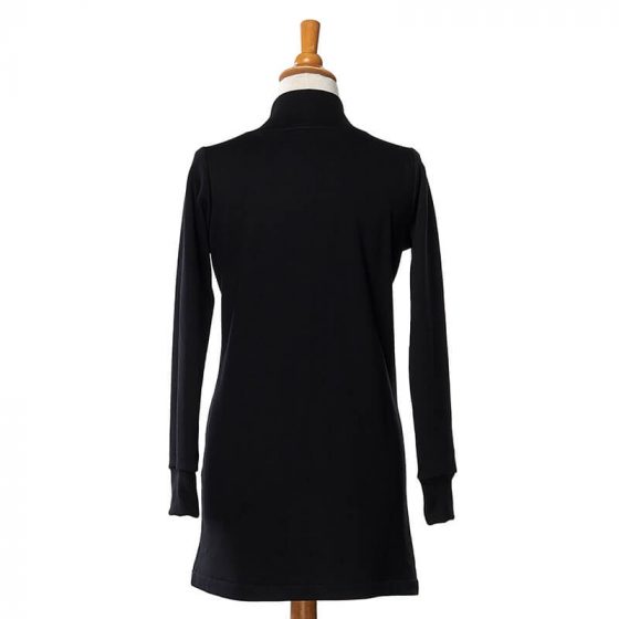 Black alpine tunic