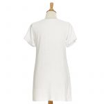 White Iris tunic