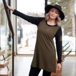 Black and khaki Labrador tunic