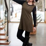 Black and khaki Labrador tunic