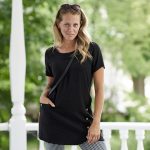 Black Iris tunic