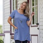 Blue Iris tunic