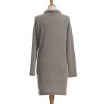 Mixed light gray ''interstellaire'' tunic