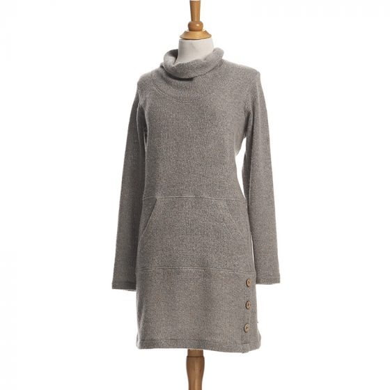 Mixed light gray ''interstellaire'' tunic