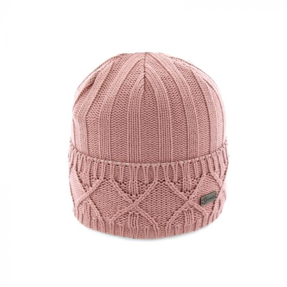 Tuque Virginie vieux rose