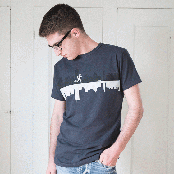 ''Coureur urbain'' t-shirt