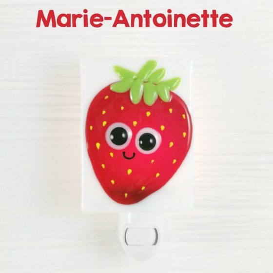 Veilleuse fraise Marie Antoinette