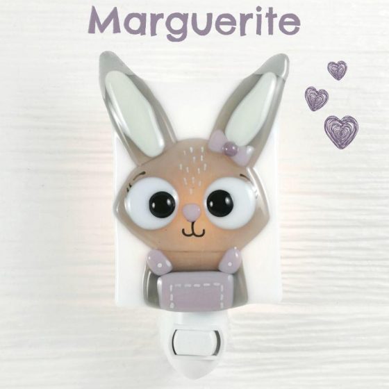 Marguerite the rabbit night light