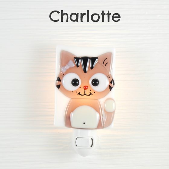 Charlotte the cat night light