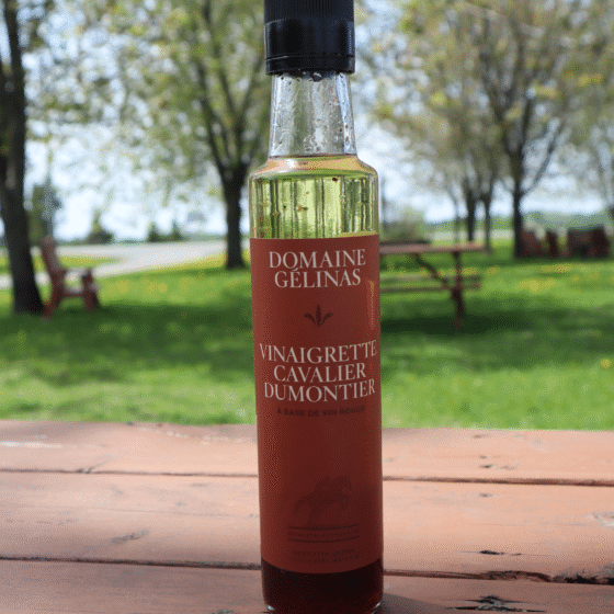 Vinaigrette à base de vin rouge