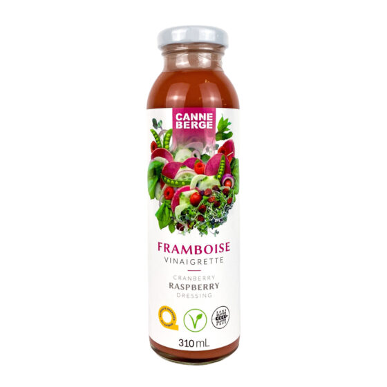 Vinaigrette canneberge framboise