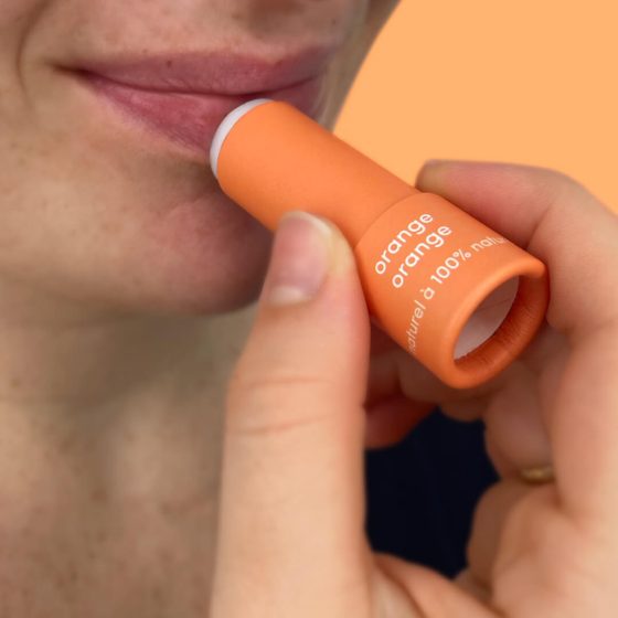 Baume à lèvres naturel Orange