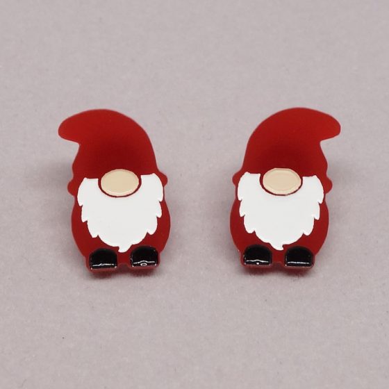 Boucles d'oreilles gnome barbe