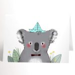 Carte de souhaits Koala
