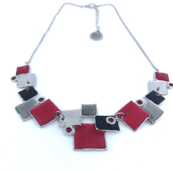 Pendentif classique rouge