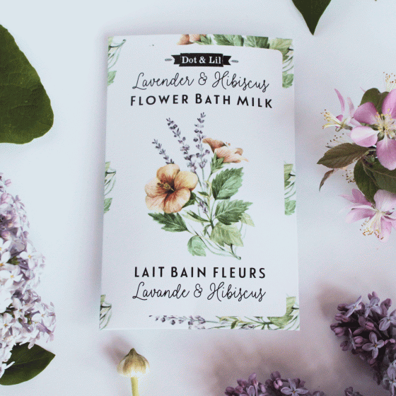 Sels de bain Jardin de fleurs - Rien ne se perd, tout se crée