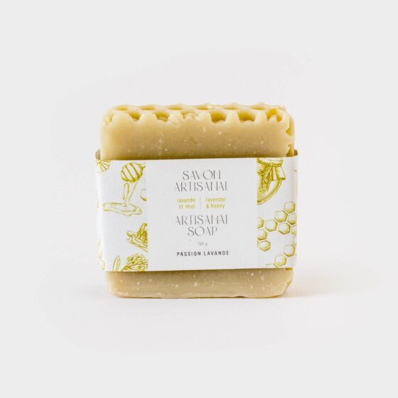 Lavender and honey bar soap