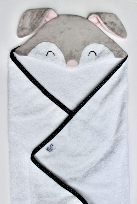 Serviette de bain 1 à 9 ans Lapin