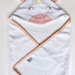 Serviette de bain 0 à 1 ans Licorne