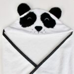 Serviette de bain 0 à 1 ans Panda
