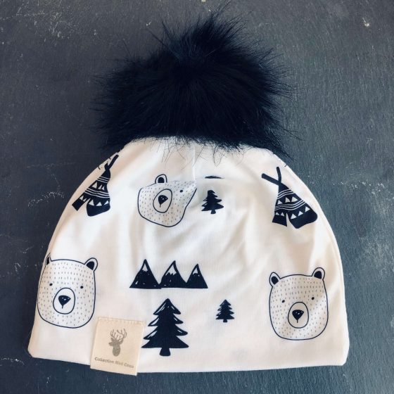 Tuque 0-24 mois Forêt