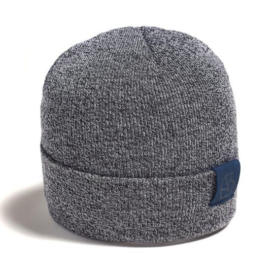 Navy blue and black Helsinki checkered hat